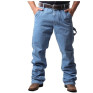 Calça Balão Carpinteira 100% algodão em Jeans grosso (não estica)